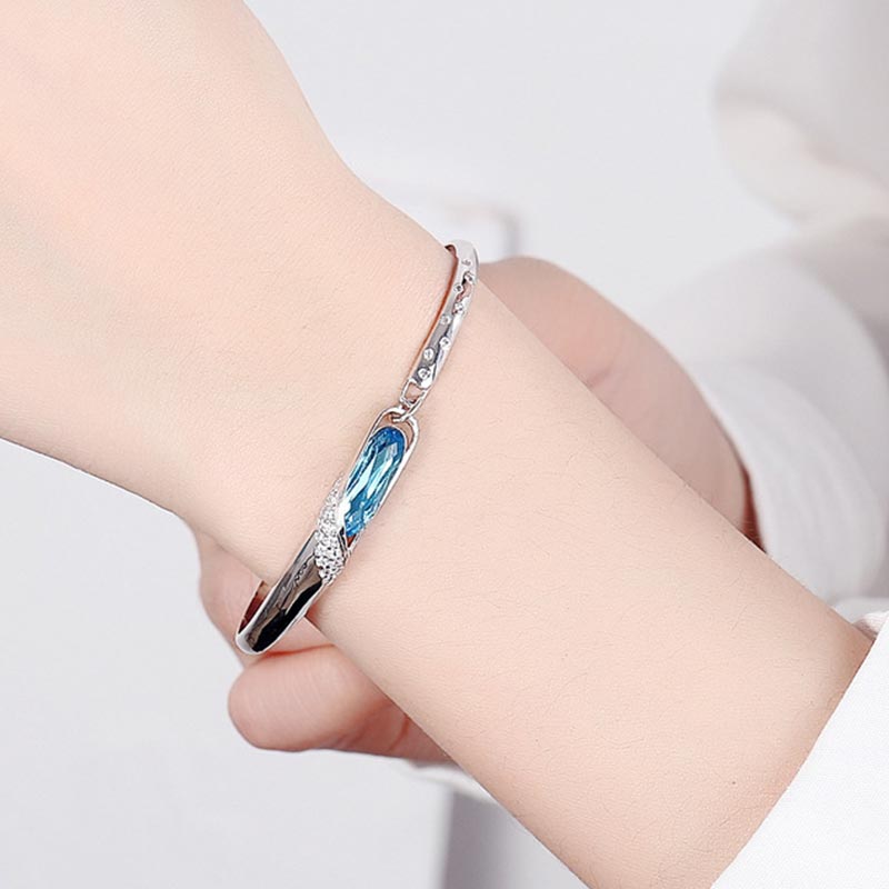 Bracelet à breloques en cuivre plaqué argent 925 Buddha Stones avec 12 constellations du zodiaque - image 1