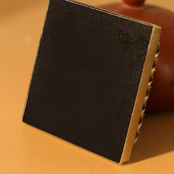 Porte-encens en alliage Heart Sutra Brûleur d'encens de guérison pour décoration de la maison