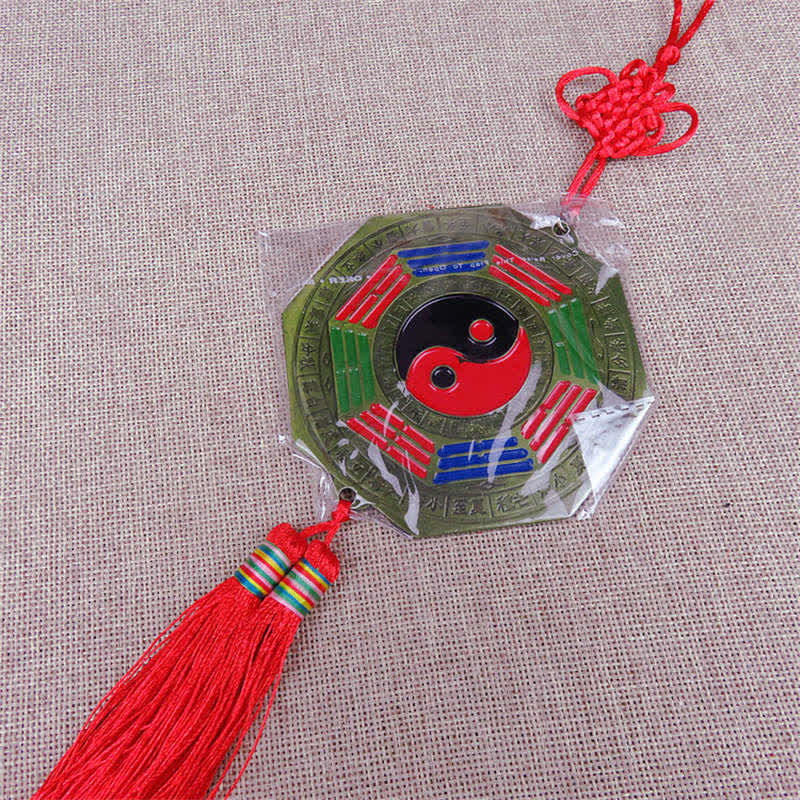 Carte Feng Shui Bagua Nœuds chinois Harmonie Carte énergétique Miroir