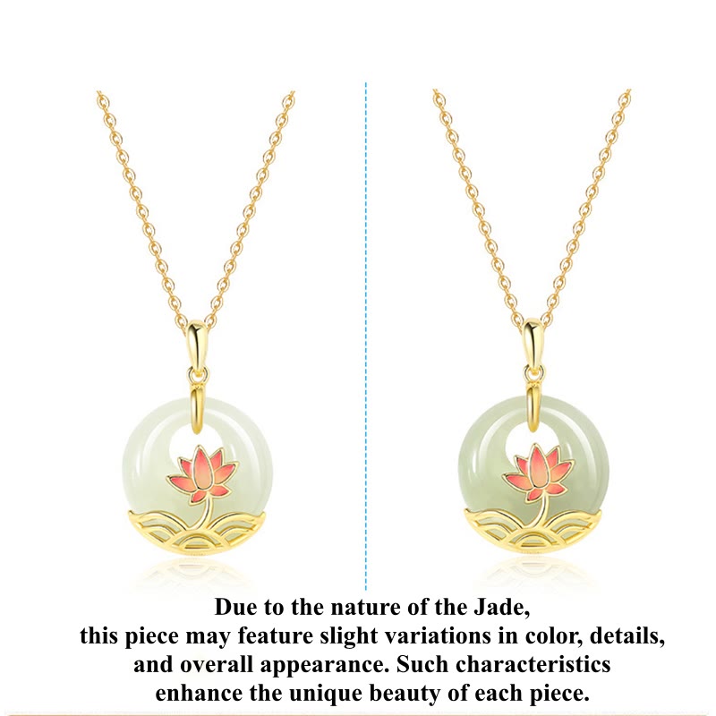 Buddha Stones en argent sterling 925 et jade blanc Hetian avec fleur de lotus et bénédiction - image 9
