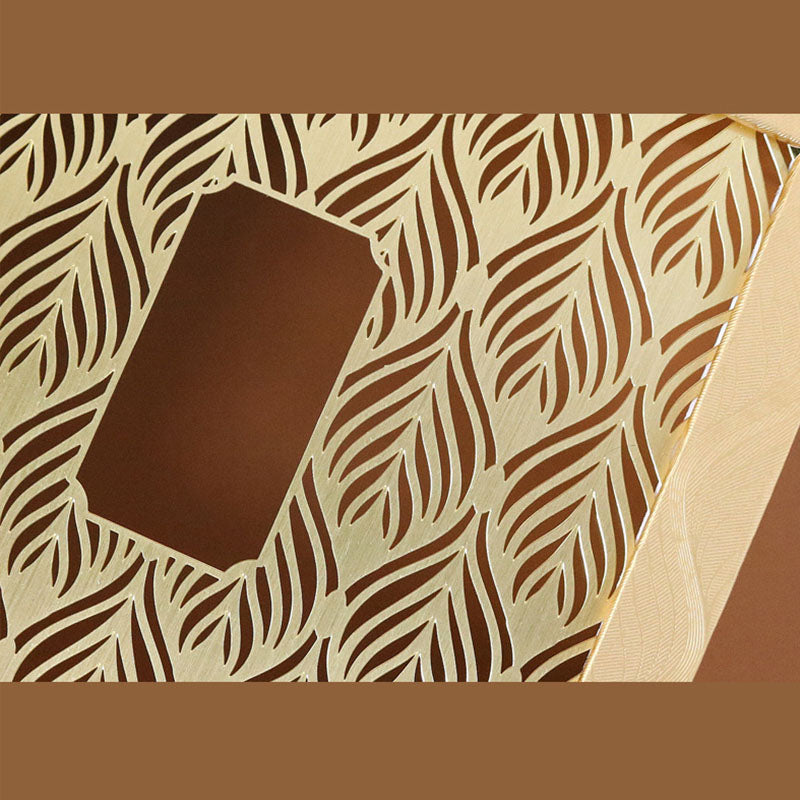 Coffret cadeau à motif de plumes pour rangement de bijoux rétro - image 17
