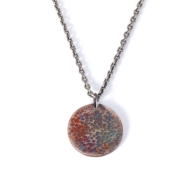 Collier pendentif équilibre Yin Yang eau et feu en argent sterling 990 avec Buddha Stones - image 5