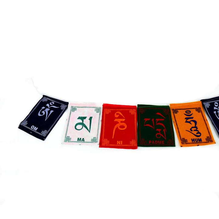 Drapeau de prière tibétain Om Mani Padme Hum pour voiture extérieure - image 9