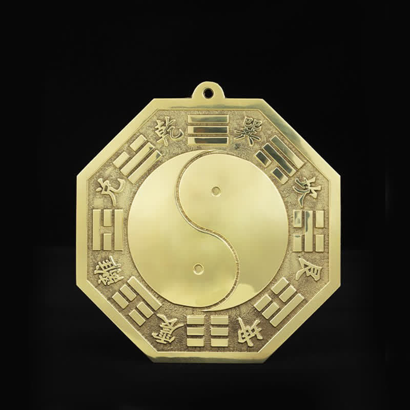 Carte Feng Shui Bagua Carte énergétique de l'équilibre du cuivre