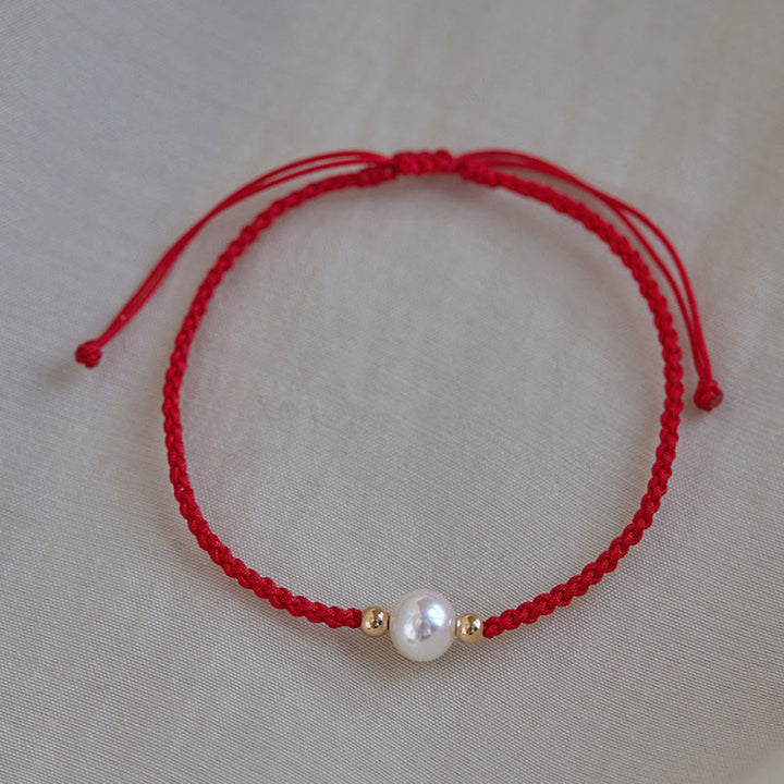 Bracelet tressé en Buddha Stones