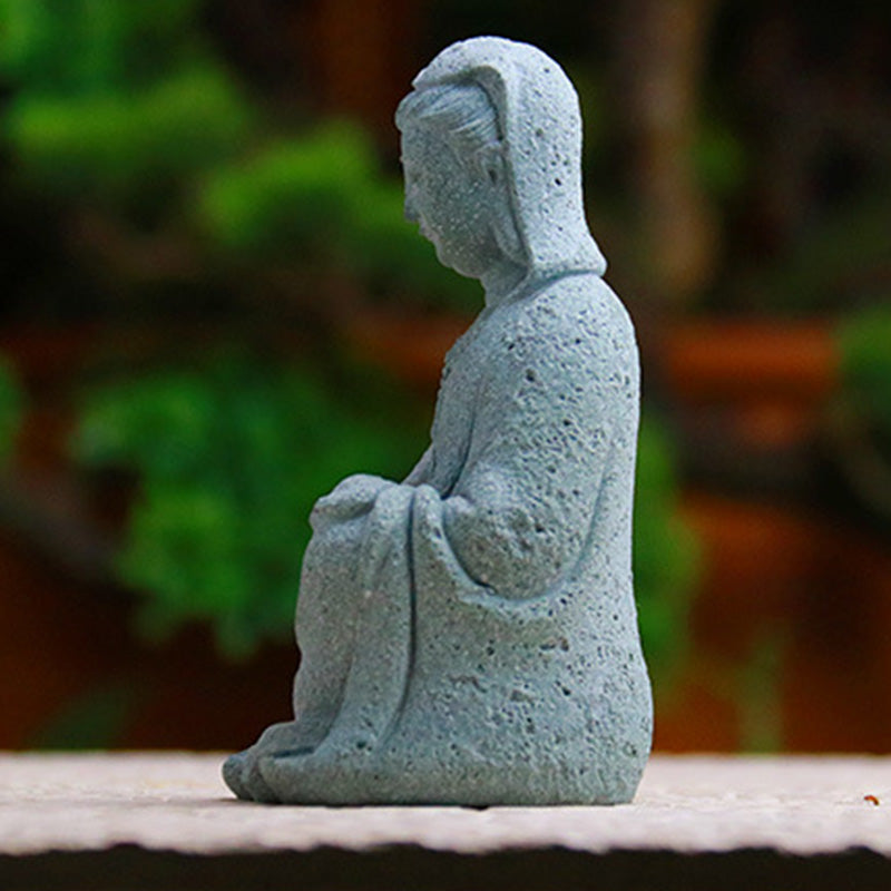 Buddha Stones Statue d'Avalokitesvara Bénédiction Décoration de la maison - image 15