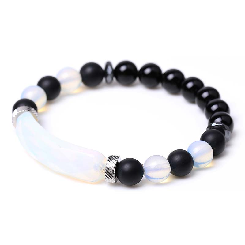 Bracelet de guérison en aventurine bleue naturelle en Buddha Stones