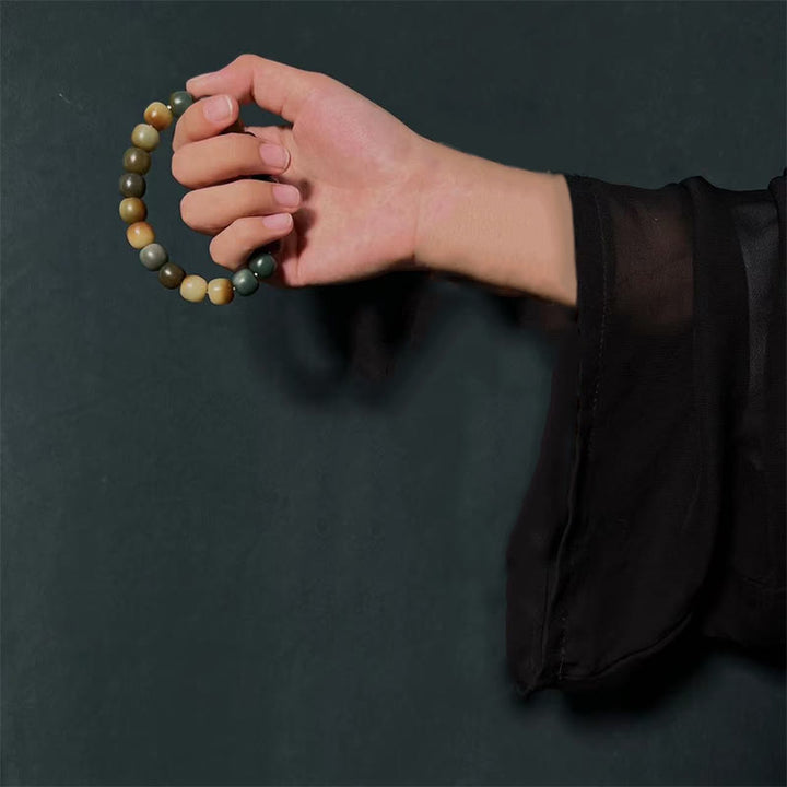Bracelet Mala de poche en Buddha Stones 108 perles de Mala Bodhi Seed Peace Sagesse
