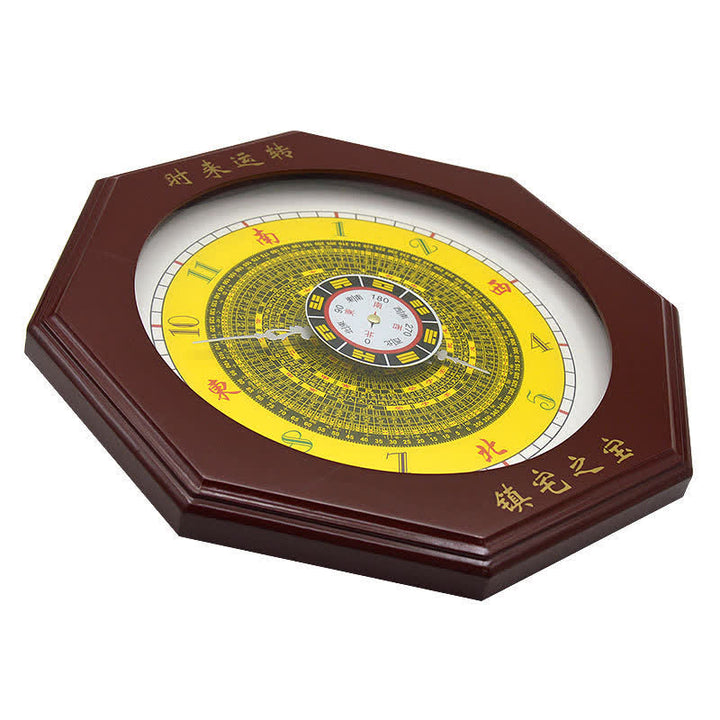 Horloge murale Feng Shui Bagua Map Balance Energy Map