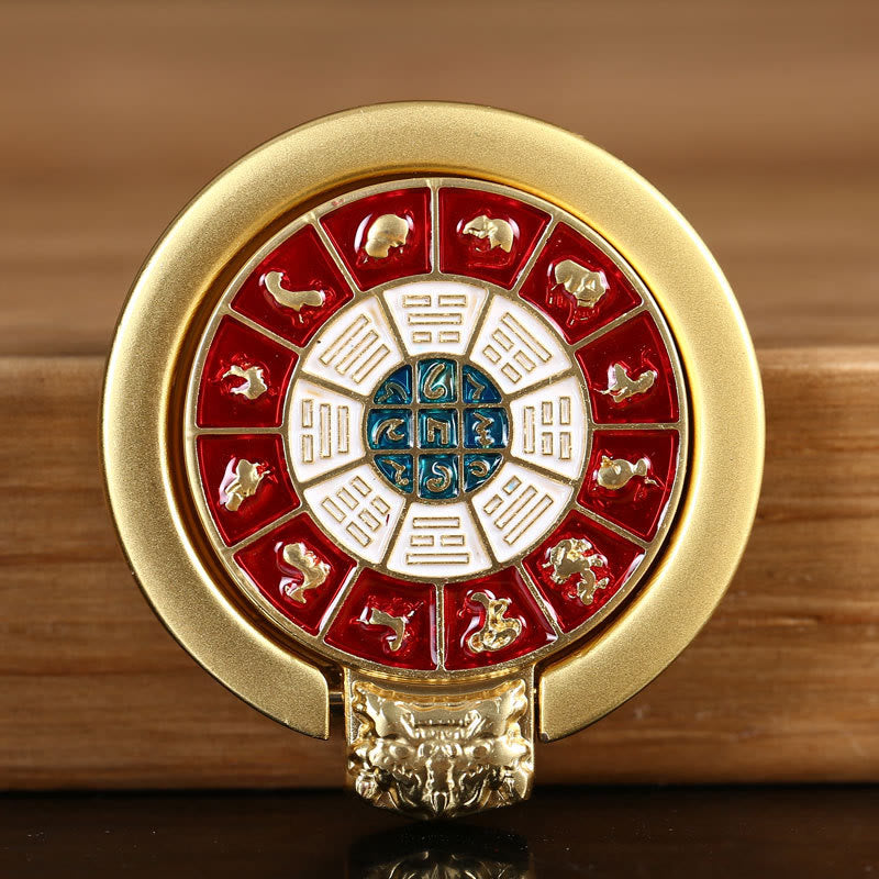 Support de téléphone tibétain Om Mani Padme Hum Peace Ring Support de téléphone universel Décorations - image 17