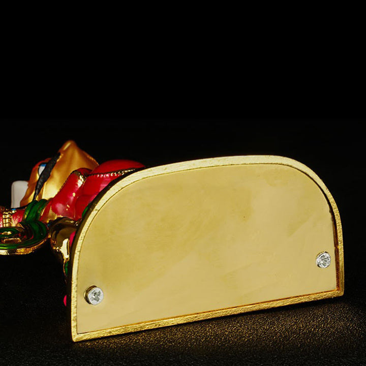 Alliage d'oiseau Garuda du Tibet pour éloigner les mauvais esprits Décoration de la maison - image 5