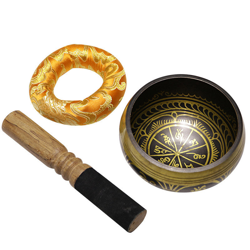 Bol de méditation tibétain en Buddha Stones fabriqué à la main pour la guérison et la protection de la pleine conscience Ensemble de bols chantants - image 13