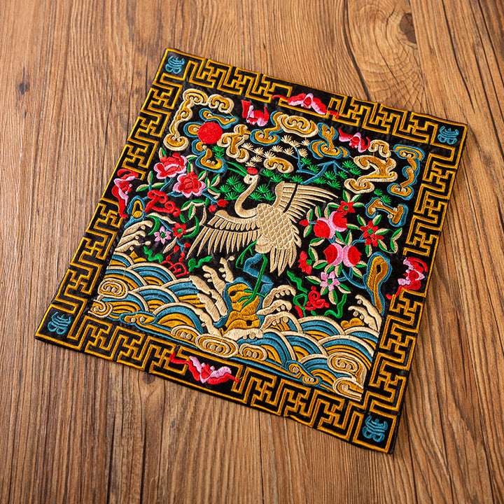Dessous de Buddha Stones Phoenix Dragon Kirin Dessous de verre pour tasse à thé Dessous de verre Kung Fu