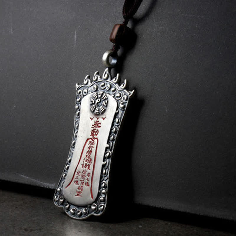 Collier pendentif Feng Shui Bagua PiXiu Cinabre Balance - image 4
