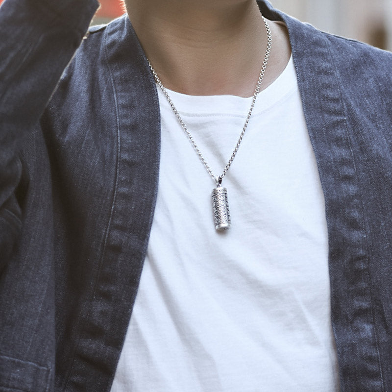 Collier pendentif de protection avec six mots vrais de Buddha Stones - image 2