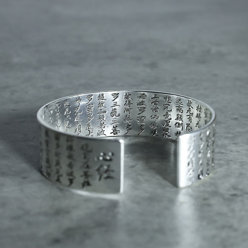 Bracelet porte-bonheur tibétain en cuivre blanc Buddha Stones et lotus