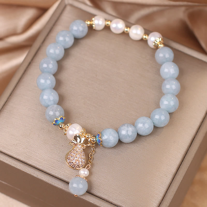 Bracelet porte-bonheur en Buddha Stones