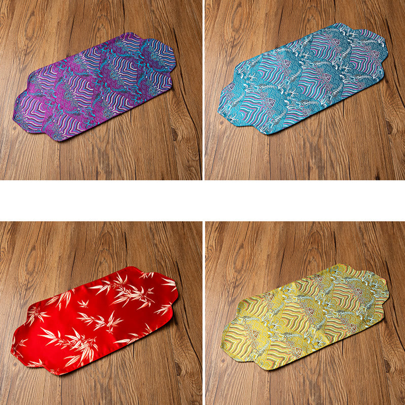 Buddha Stones , vagues de la mer, dessous de verre pour tasse à thé, tapis à thé Kung Fu