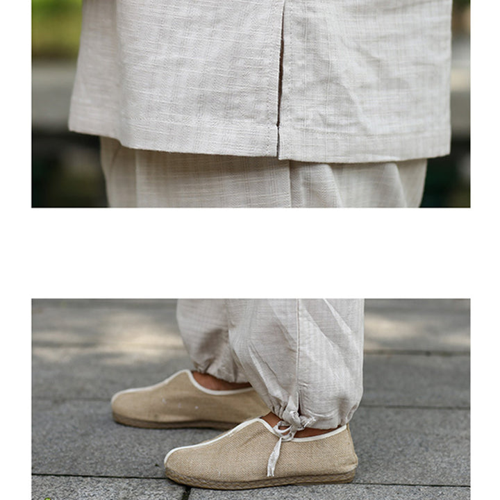 Ensemble de vêtements pour hommes Buddha Stones, méditation, prière, pratique spirituelle zen