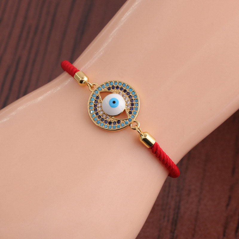 Bracelet de protection contre le mauvais œil en Buddha Stones