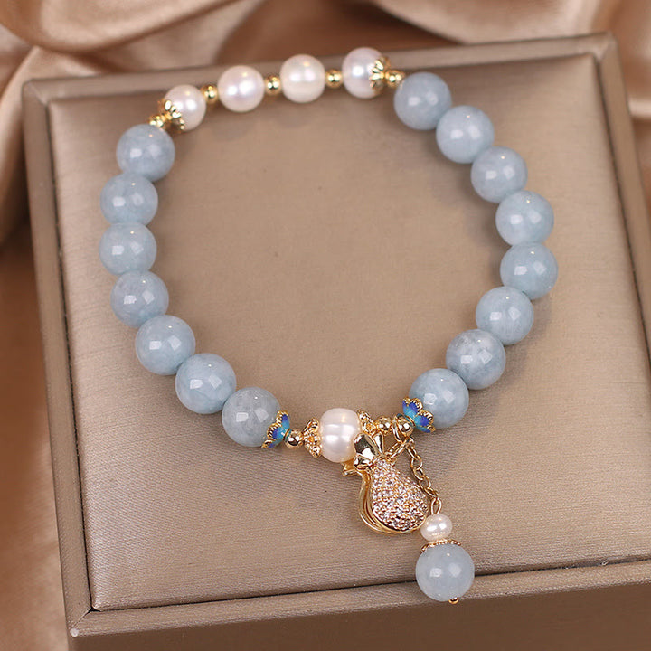 Bracelet porte-bonheur en Buddha Stones
