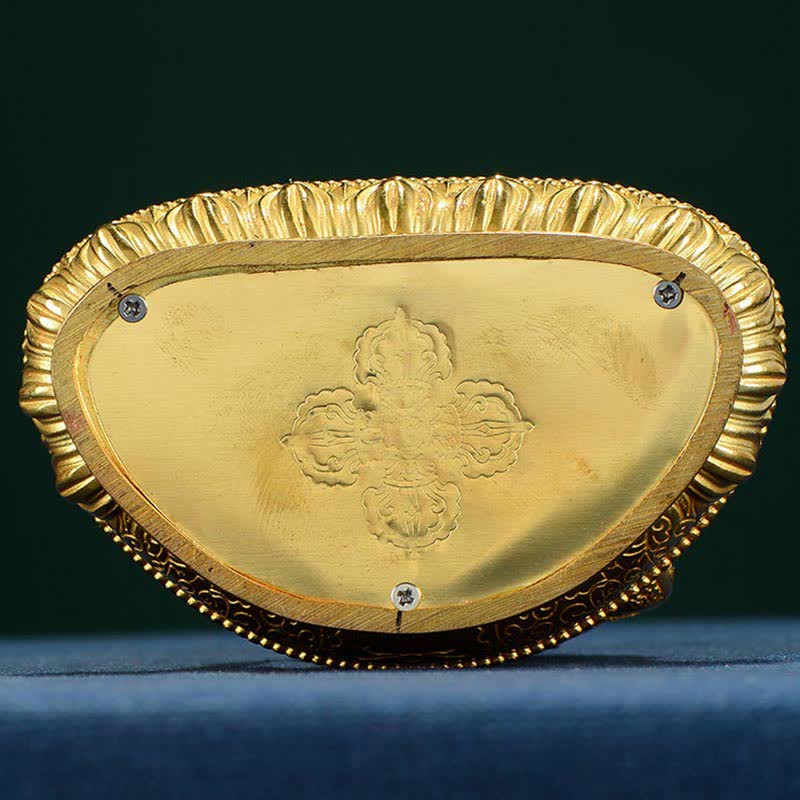 Statue en cuivre de l'illumination de Bouddha Shakyamuni, décoration pour la maison - image 16