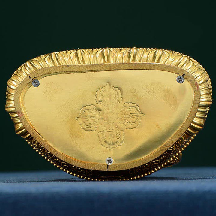 Statue en cuivre de l'illumination de Bouddha Shakyamuni, décoration pour la maison - image 16