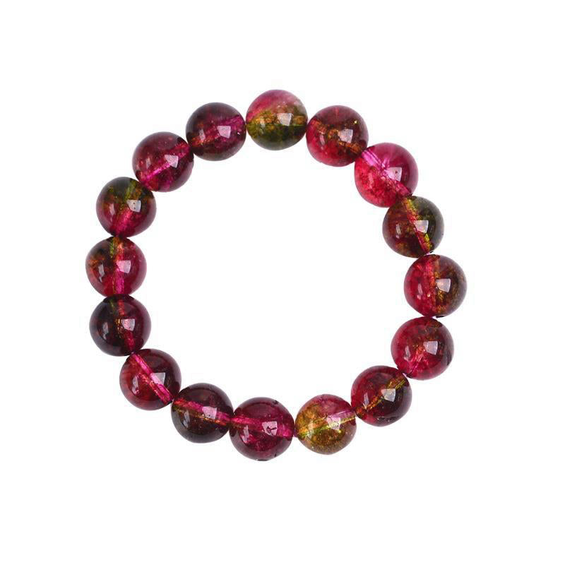 Bracelet de sagesse et d'amour en tourmaline naturelle Buddha Stones