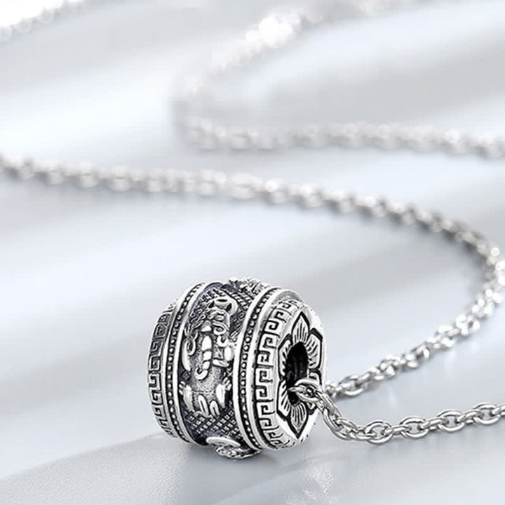 Collier pendentif rotatif PiXiu Lucky Wealth Buddha Stones - image 5