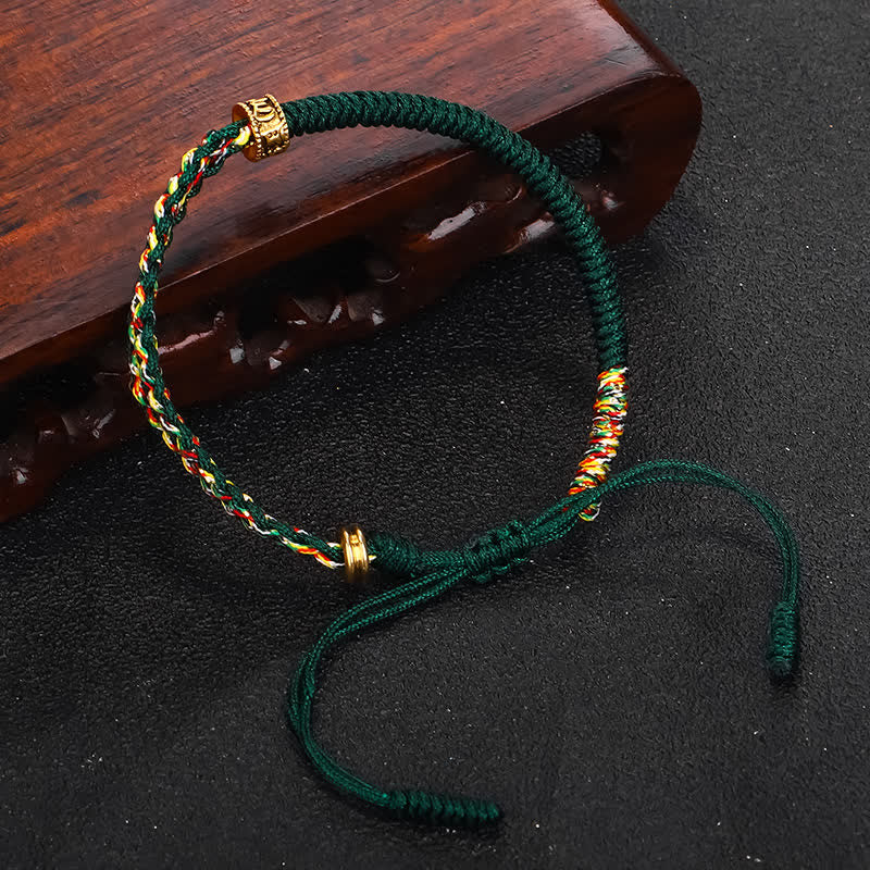 Bracelet de protection et de chance en Buddha Stones Om Mani Padme Hum