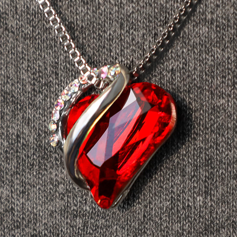 Collier pendentif énergie de guérison pierre de naissance coeur amour Buddha Stones