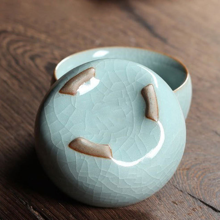 Buddha Stones Poisson Koi Coloré Tasse à Thé en Céramique Tasse à Thé Kung Fu Bol