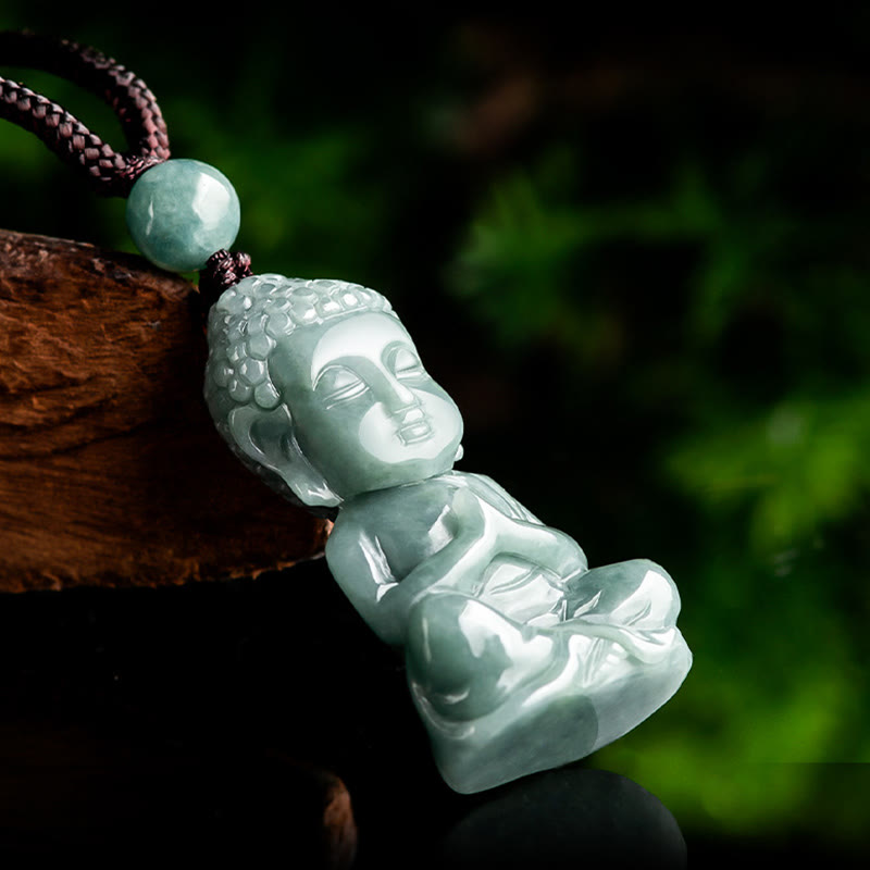 Collier pendentif amulette de méditation Buddha Stones de Bouddha et sérénité - image 3
