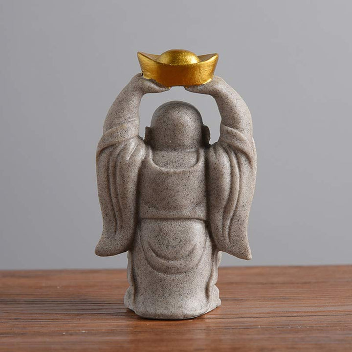 Statue de Buddha Stones de Bouddha, bénédiction, décoration de la maison - image 4