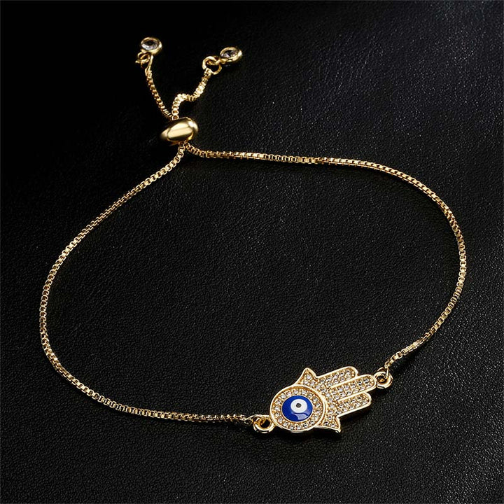 Bracelet de courage et de protection contre le mauvais œil Buddha Stones
