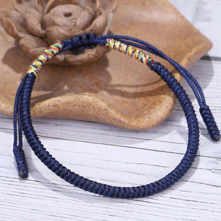 Ensemble de 3 bracelets tibétains en Buddha Stones avec protection et chance