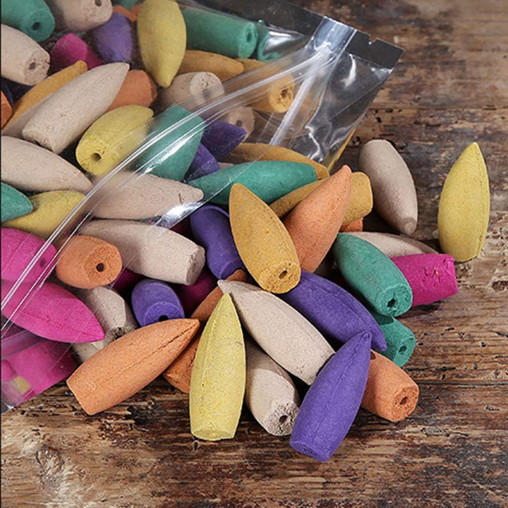 Brûleur d'encens Buddha Stones avec bénédiction du lotus - image 13