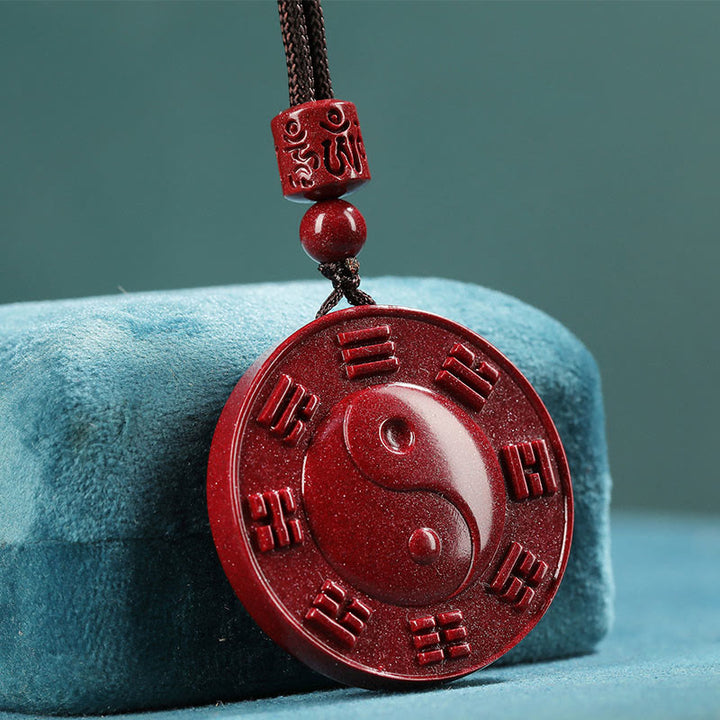 Buddha Stones Yin Yang Cinabre Pierres de Bouddha - Cinabre (Calme ♥ Concentration) - image 1