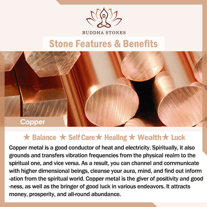 Bracelet Feng Sheng Shui Qi Courage Buddha Stones Quartz rutile Cuivre Laiton Moulin à vent rotatif