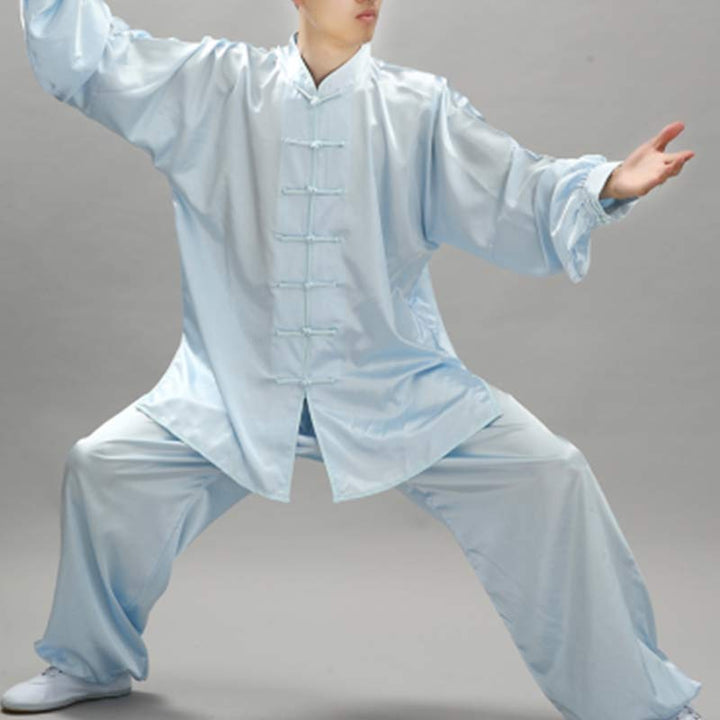 Ensemble de vêtements unisexes à motifs simples avec Buddha Stones pour méditation, prière, spirituel, zen, tai-chi, qigong - image 14