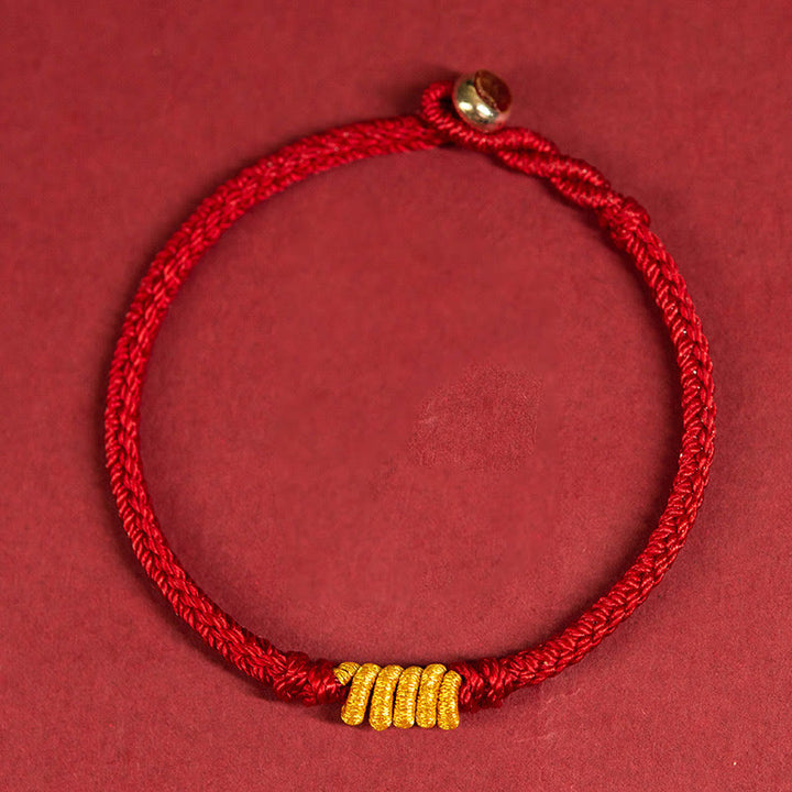 Bracelet tressé en corde avec nœud King Kong fabriqué à la main par Buddha Stones