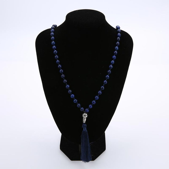 Collier de prière et de méditation avec 108 perles Mala