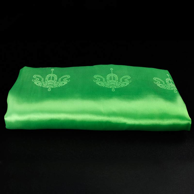 Décoration Khata de 5 couleurs avec bénédiction tibétaine - Vert - image 8