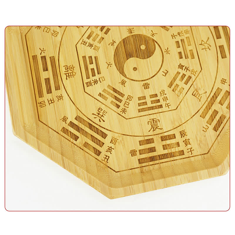 Carte Feng Shui Bambou Bagua Carte Harmonie Énergie