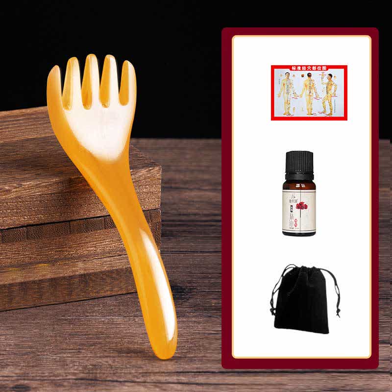 Ensemble d'outils de massage Gua Sha en résine