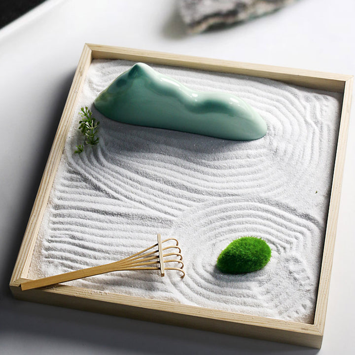 Buddha Stones Rochers Paysage Méditation Illumination Jardin Zen Décoration - image 19