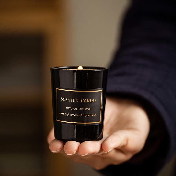 Bougie parfumée à la cire de soja et à l'aromathérapie avec parfum de poire et de freesia Blue Bell - image 3