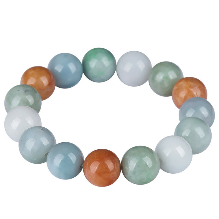 Bracelet de protection et de guérison en jade naturel Buddha Stones