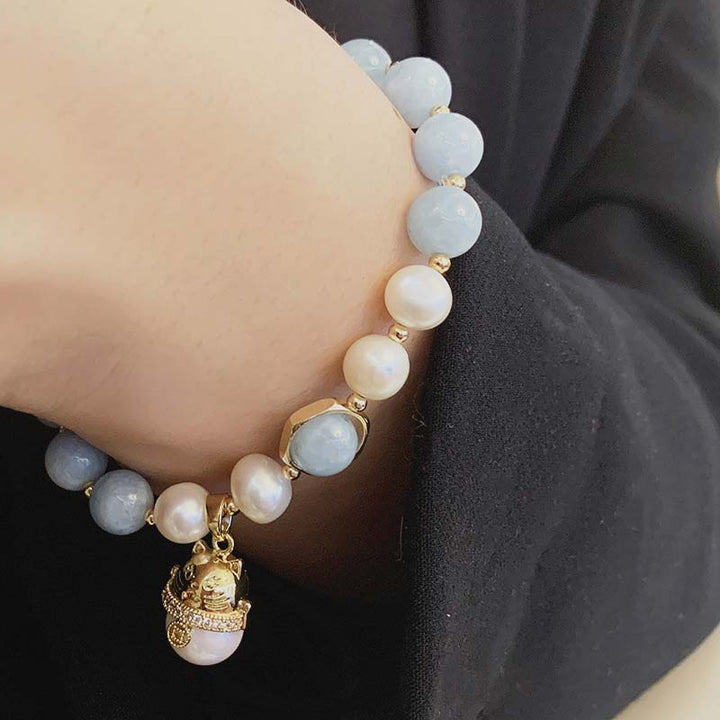 Bracelet porte-bonheur en Buddha Stones - image 4