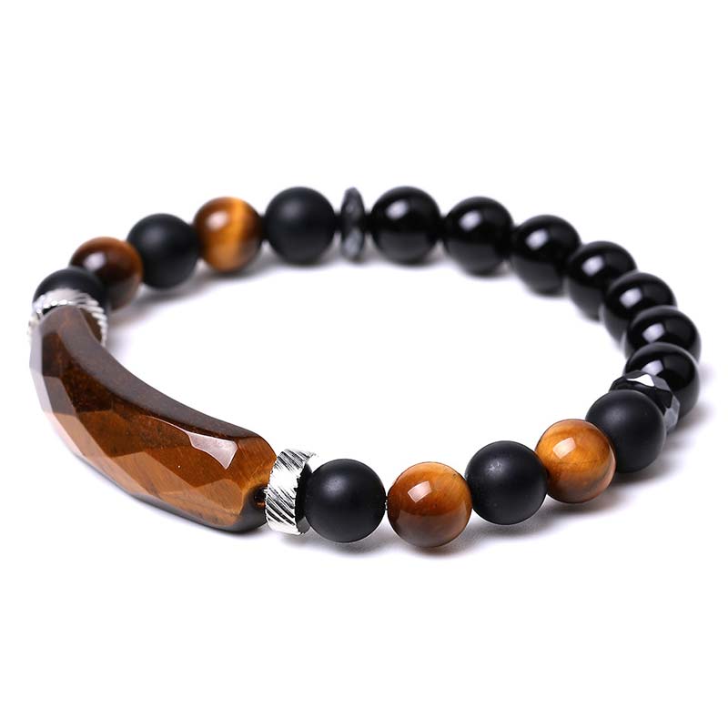Bracelet de guérison en aventurine bleue naturelle en Buddha Stones